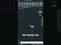 Stop Redrawing Objects in AutoCAD 👀 #autocad #drafting #cad