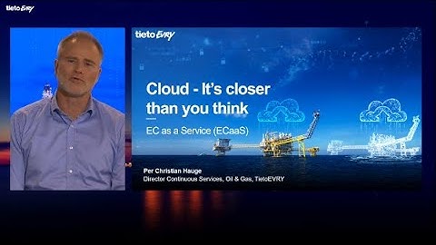 EC as a Service (ECaaS) - Per Christian Hauge