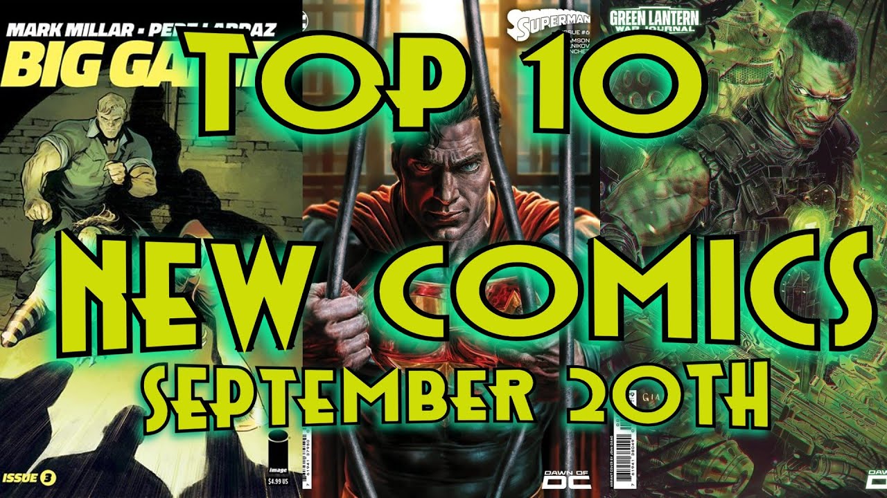 TOP 10 New Comics September 20th 2023