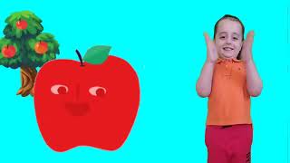 Şip Şap Şop Şarkısı Üçlemesi: Elma Adam, Karpuz Adam, Ceviz Adam 🎵 Eğlenceli Çocuk Şarkısı
