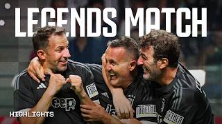 Juventus legendų naktis! | Zidane prieš Del Piero ir DAR DAUGIAU | Geriausi akcentai