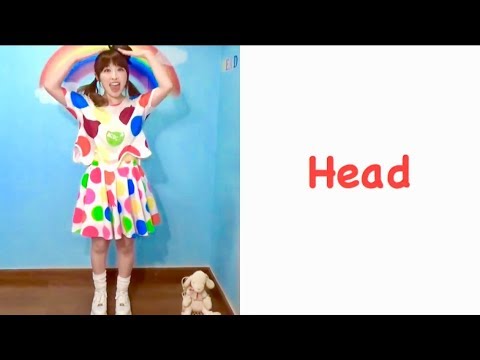 Head Shoulders Knees And Toes あたま かた ひざ 足の指 Nursery Rhymes 英語童謡 Youtube