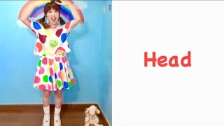 Head Shoulders Knees And Toes あたま かた ひざ 足の指 Nursery Rhymes 英語童謡 Youtube