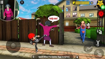 troll Miss T so funny everyday in Scary Teacher 3D (android, ios) part 1257