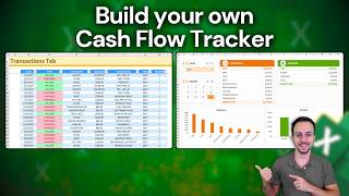 How to create an Excel Cashflow Template with Dashboard step by step