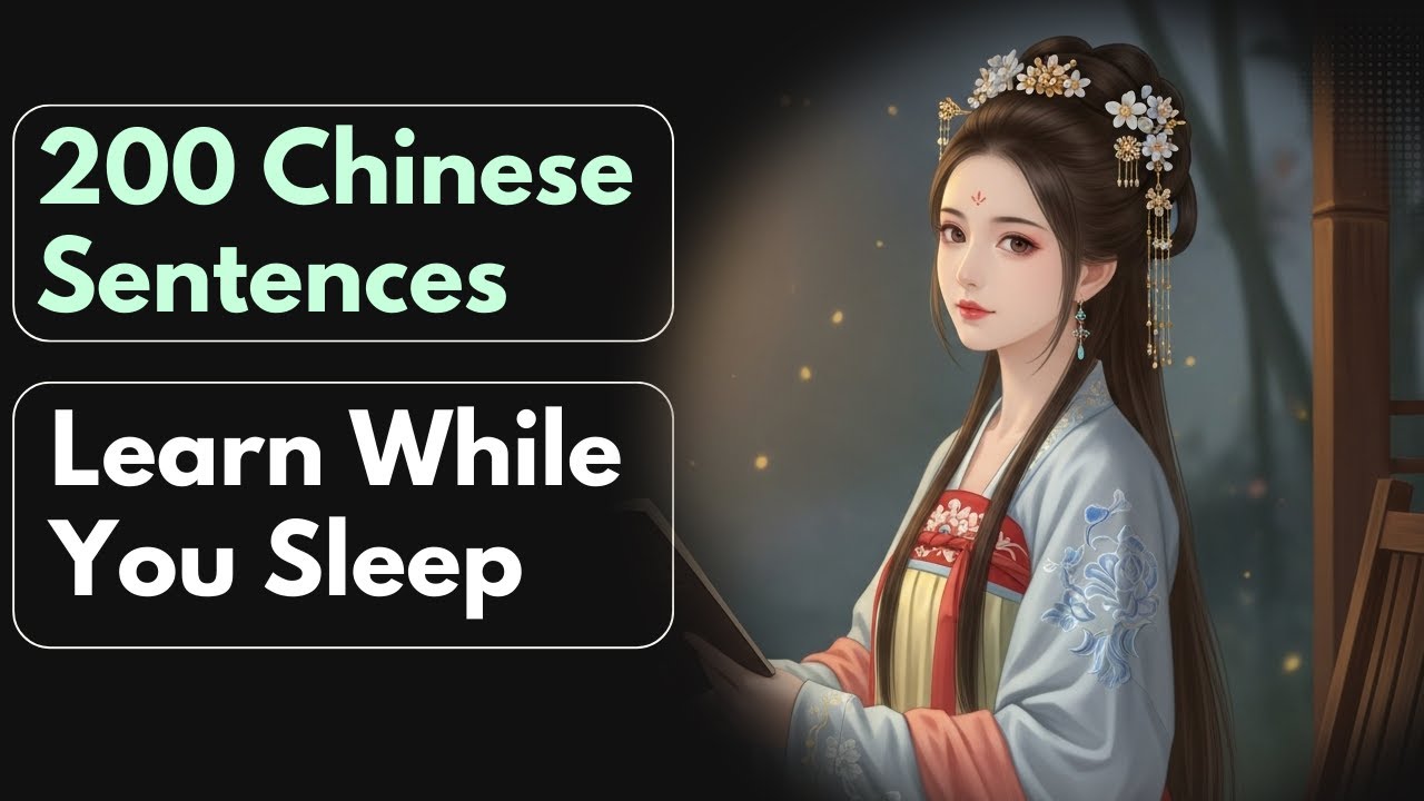 Learn 200 Chinese Sentences While You Sleep | Chinese Conversation #21