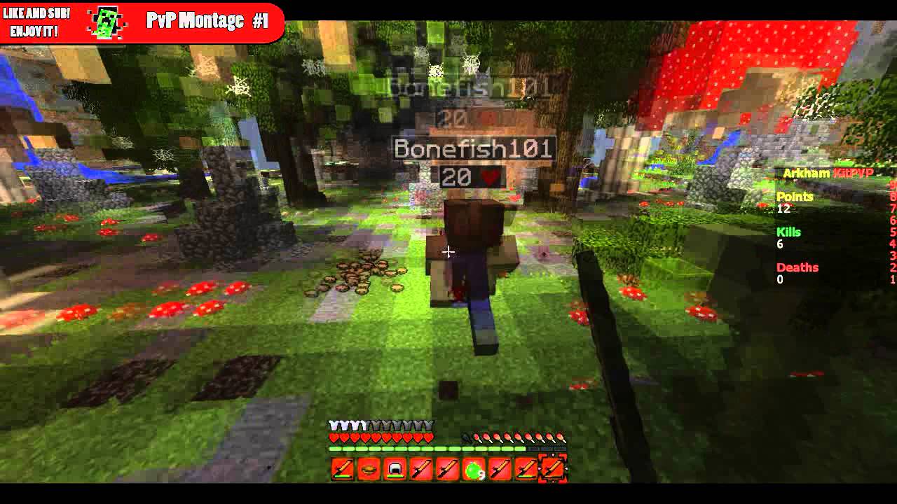 Minecraft PvP Montage | SKILLAP