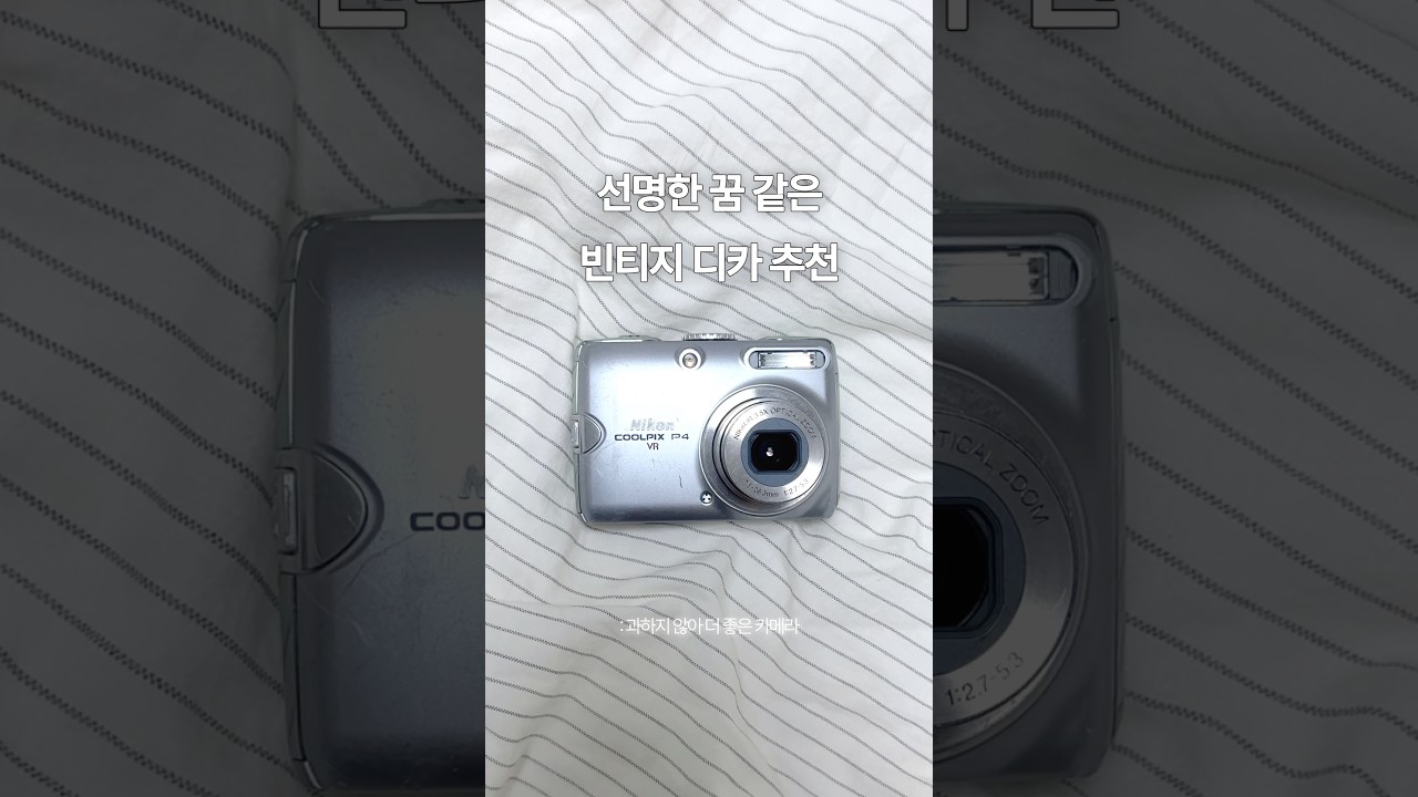 A vintage camera with vivid, dreamy colors [Nikon COOLPIX P4