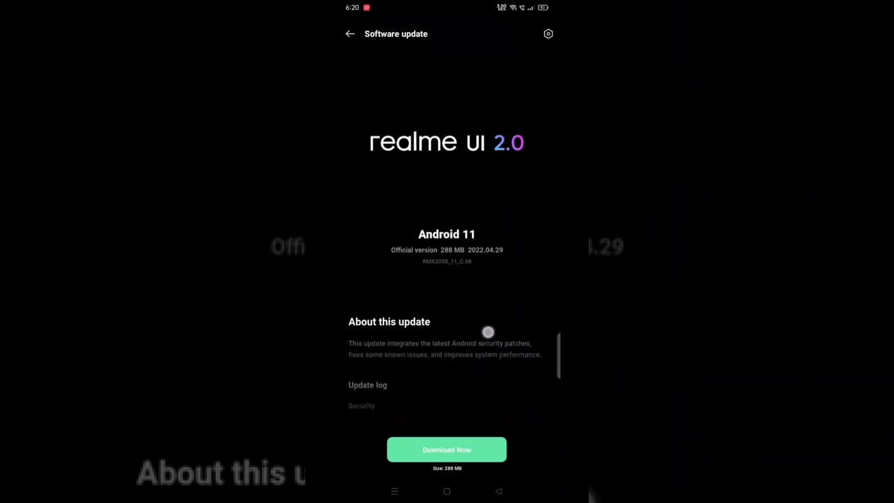 REALME NARZO 20A NEW SOFTWARE UPDATE 🔥 | REALME NEW UPDATE 