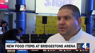 New food items at Bridgestone Arena