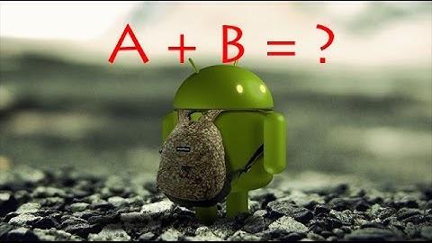 Android tutorial - 1. Adding two number