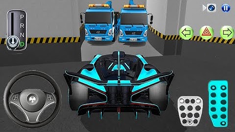 New Bugatti Bolide Stuck in Parking Garage by   3D Driving Class 2025 - Android iOS Gameplay