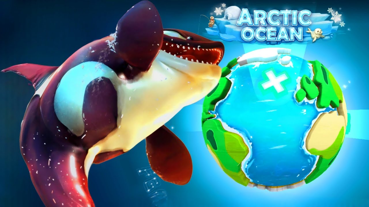 Hungry Shark World | The Killer Whale Shark Attack | ARCTIC OCEAN ...