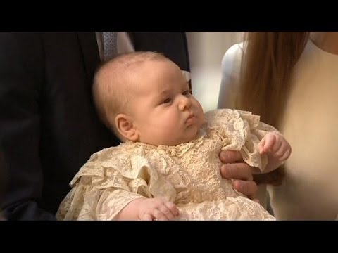 Vídeo: O príncipe George será batizado com uma camisa de grife