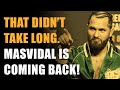 Jorge Masvidal&#39;s REAL REASON for AMBUSHING Jake Paul...he&#39;s COMING BACK! (and here&#39;s how I know)