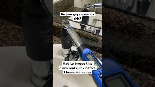 HAD TO TORQUE DOWN MY FAUCET #torque #carshorts #ytshorts #ytshort #ytviral #funny #car #shorts #yt