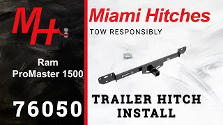 Trailer Hitch Install: 2014 Ram ProMaster 1500 Draw-Tite 76050