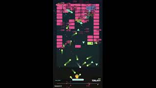A vertical breakout-style game prototype #shorts #brickbreaker #game