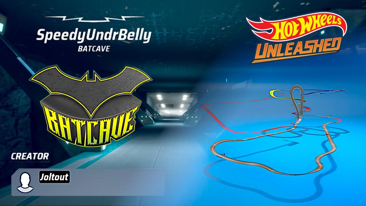 Hot Wheels Unleashed (PC) – Track Hunting #2 – Community Track  Batcave – SpeedyUndrBelly by Joltout