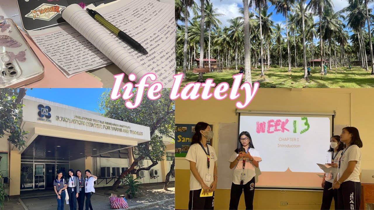 Fi Diaries 🍡: Went to DOST-PTRI | Farm Day | Capstone Proposal Done |