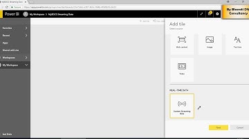 MS Azure - Power BI Streaming Dashboard using Streaming Analytics - Do It Yourself