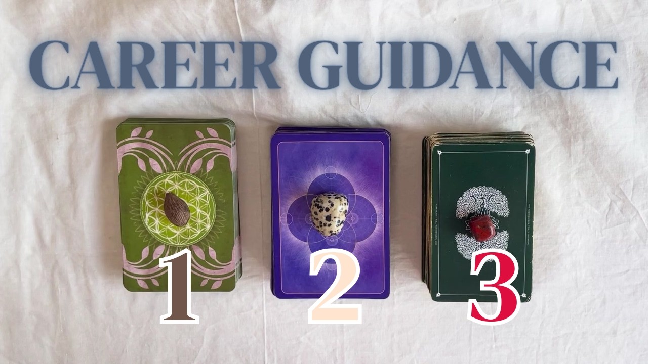 THE CAREER GUIDANCE YOU NEED 🏔 Pick A Card Tarot Reading