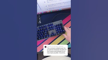 Pressing the Number Pad Plus key on a Logitech G512 Keyboard #shorts #keyboard #logitechkeyboard