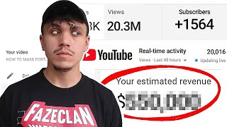 This is How Much Money FaZe Kay Makes on Youtube Wealth