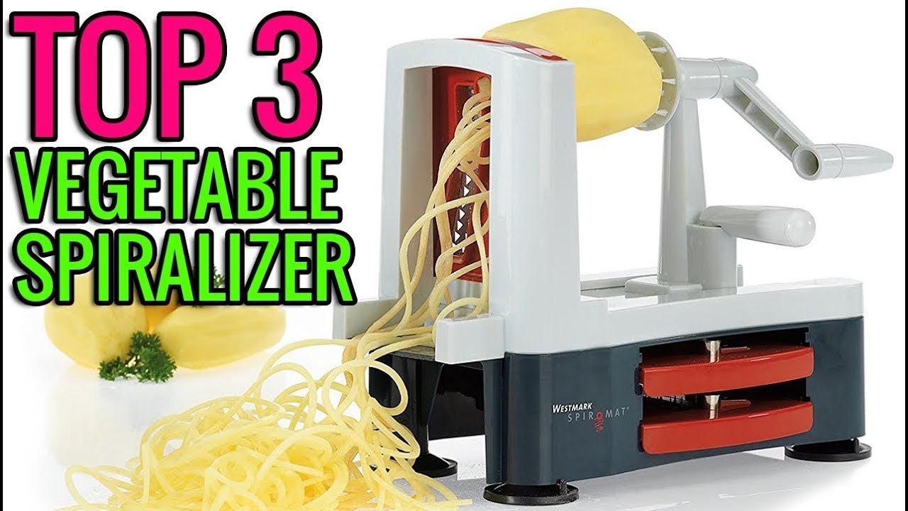 Best Spiralizers Best Vegetable Spiralizer 2020 Top 3 Best