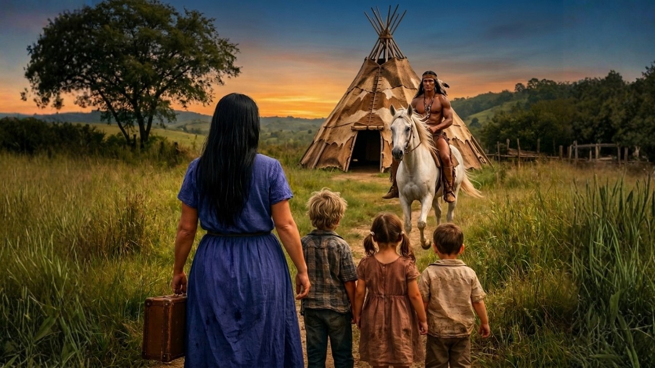 Desalojada y sin comida, cruzó tierras salvajes... hasta que un apache lo cambió todo para siempre