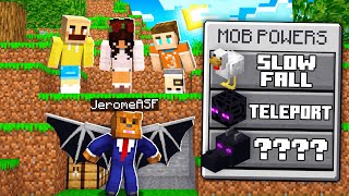 Minecraft Manhunt, But I Steal Mob Powers...