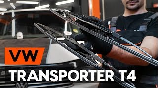 Hvordan bytte vindusviskere / viskerblader på VW TRANSPORTER 4 (T4) [BRUKSANVISNING AUTODOC]