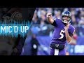 Joe Flacco Mic'd Up vs. Saints "I Bought a Mattress From Your Brother on the Jersey Shore" | NFLF