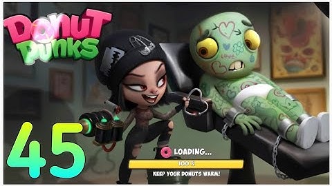 DONUT PUNKS- gameplay walk-through - collexion mode - part 45 (android)