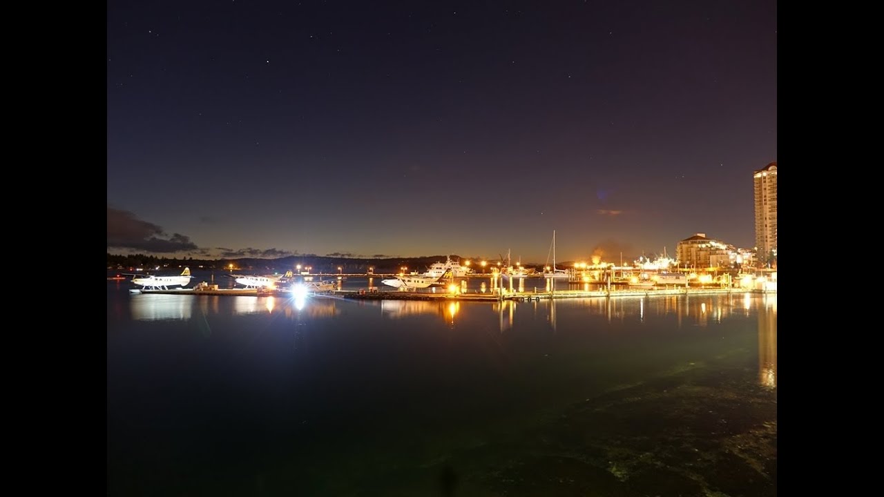 Nanaimo seaplanes morning timelapse