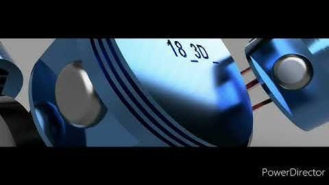 V6 engine designed in fusion 360 and rendered in keyshot