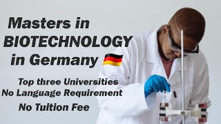 Maters in Biotechnology in Germany (No Language, No Tuition fee)| Urdy Vlog