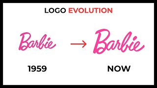 Barbie Logo Evolution (All Historical Logos 1959 – Now)