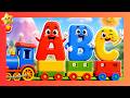 ABC Alphabet Train Song: Episode 1 Learn Letters A to J for Kids | Fun Phonics Song