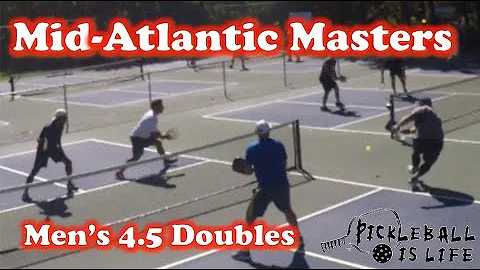 Men's Doubles 4.5 Round Robin 2 PM - 2020 Mid-Atla...
