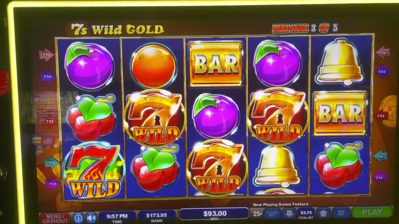 7s wild gold big win