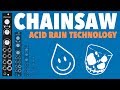 Acid Rain Technology Chainsaw // A stereo 21 oscillator swarm in 4HP (Eurorack demo)
