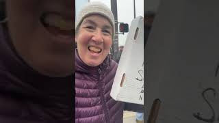 Walking through April 5 “Hands Off” protest against Trump, Musk in Cleveland with Josh Duke