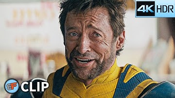 "F**k the Avengers" - Diner Scene | Deadpool & Wolverine (2024) 4K HDR Movie Clip