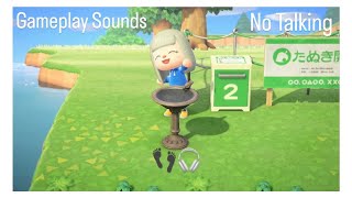 【ASMR】Everyday Gameplay Sounds｜あつ森｜新住人のための工作｜Crafting for a New Villager｜Animal Crossing｜No Talking