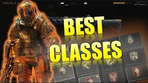 CREATE A CLASS GUIDE, BEST CLASSES |CALL OF DUTY BLACK OPS 4 |