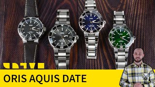 Oris Aquis Date - какой размер выбрать?
