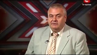 Jury in shock! [X-FACTOR Ukraine 2012]. Louis Armstrong's re-incarnation.