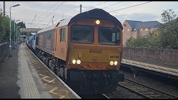 GBRf 66799 & 66719 with RHTT Wagons - 6Z10 to Stowmarket Sidings 04/10/2024