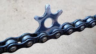 Making Useful Chain Gear Project / Bisiklet zincir dişlisi yapımı